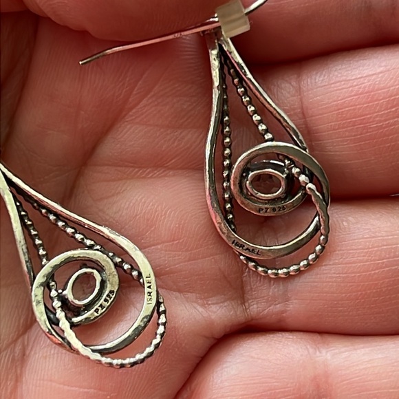 Or Paz white topaz earrings - Picture 2 of 5